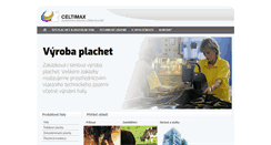 Desktop Screenshot of celtimax.cz